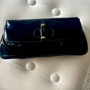 Gucci clutch, patent leather. 9x4.5x1